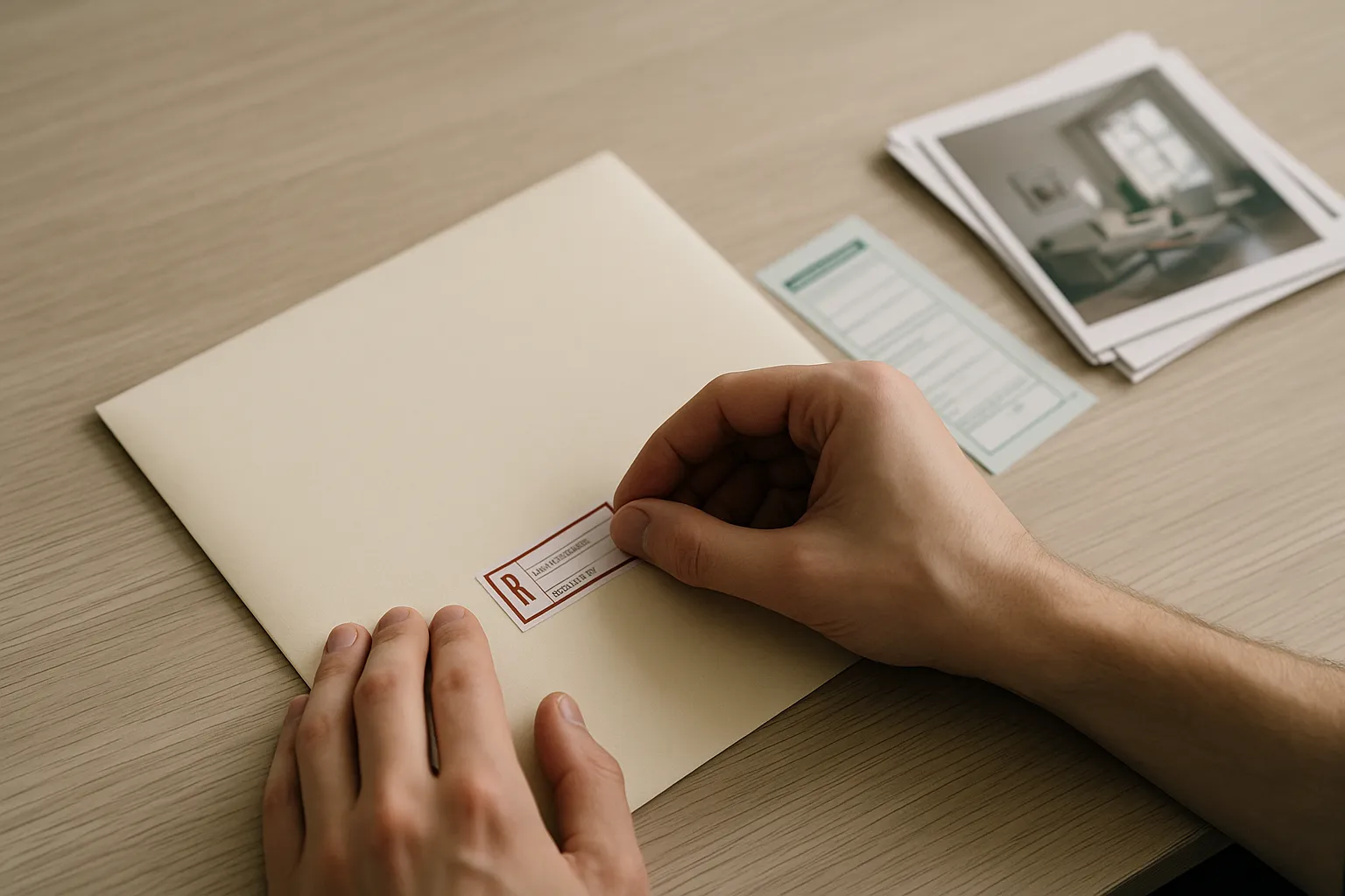 Preparation d un courrier recommande avec dossier de preuves