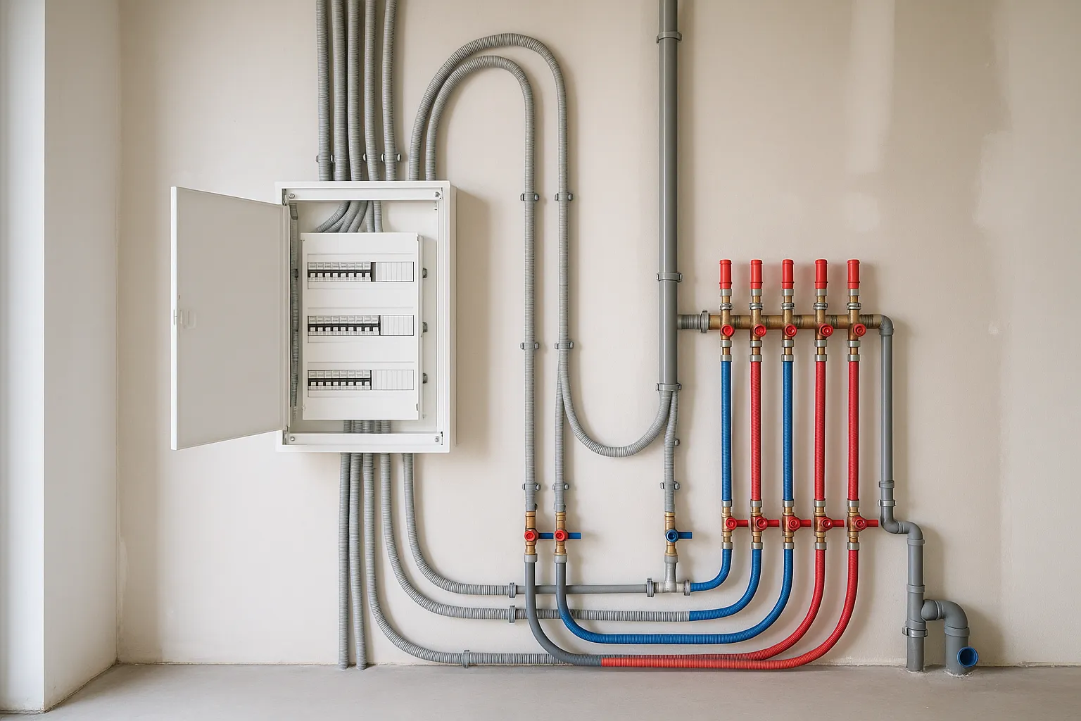 Contrôle de l'électricité et des équipements d'une maison CCMI dans le Nord 59