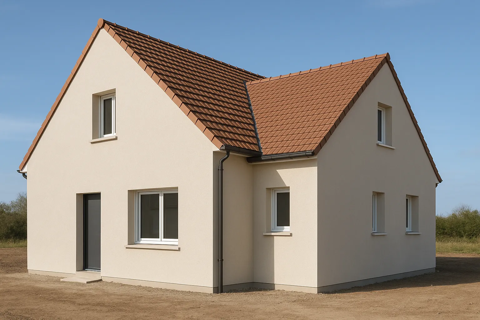 Contrôle de l'enveloppe extérieure et de la toiture d'une maison CCMI dans le Nord 59