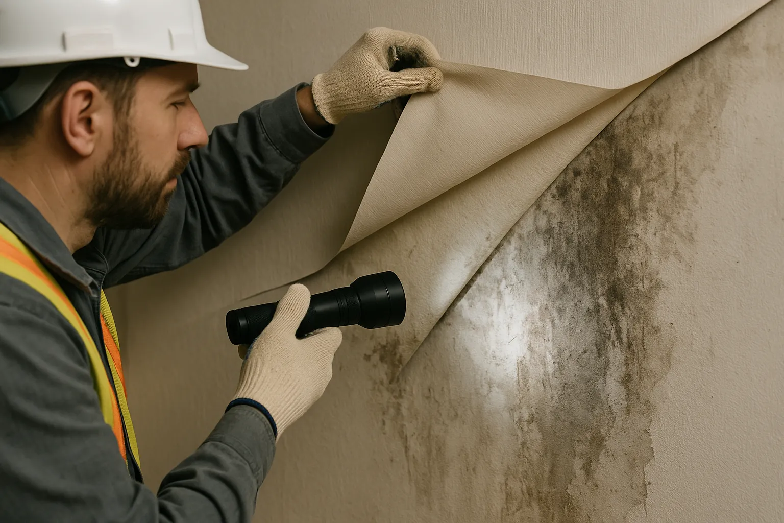 Sous la reprise recente, le desordre ancien : l indice materiel decisif