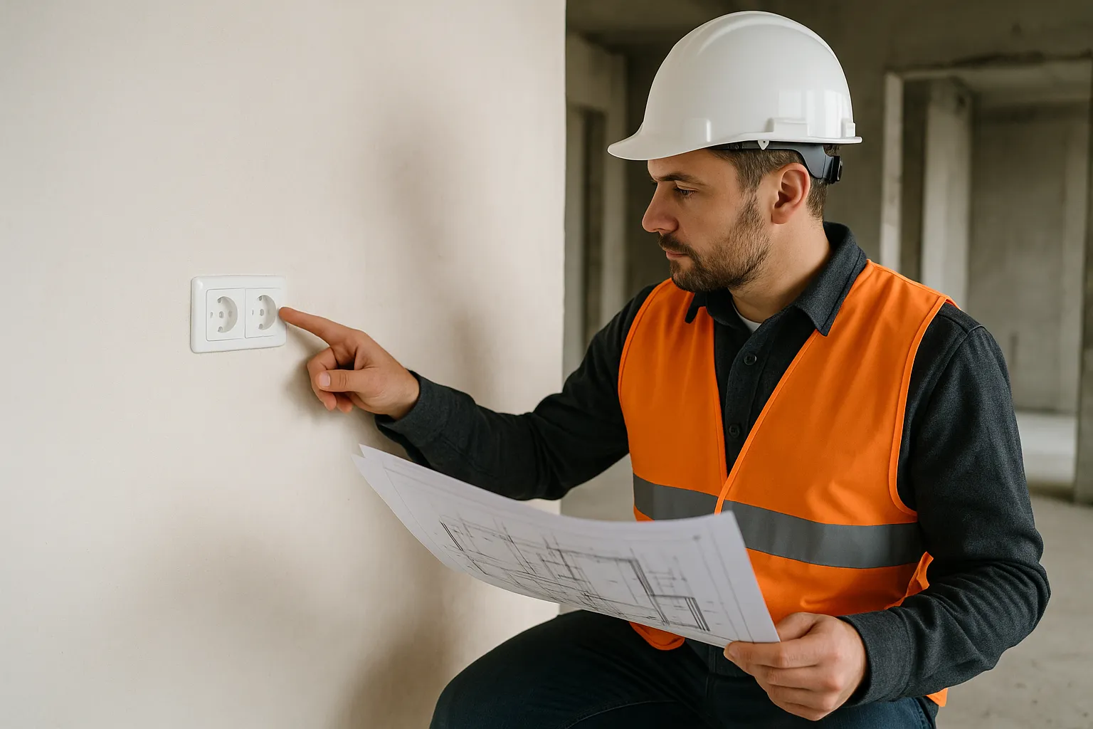 Pointage un par un des travaux modificatifs executes sur le chantier