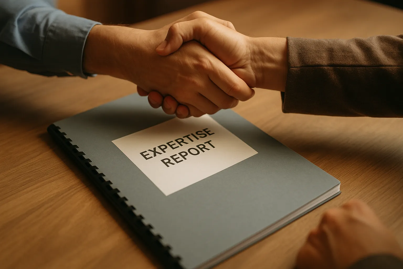 Un rapport contradictoire solide rend souvent l accord inevitable